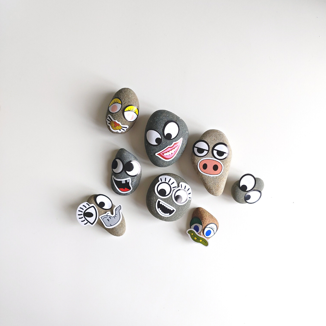 Eyes, Nose, Mouth Stickers