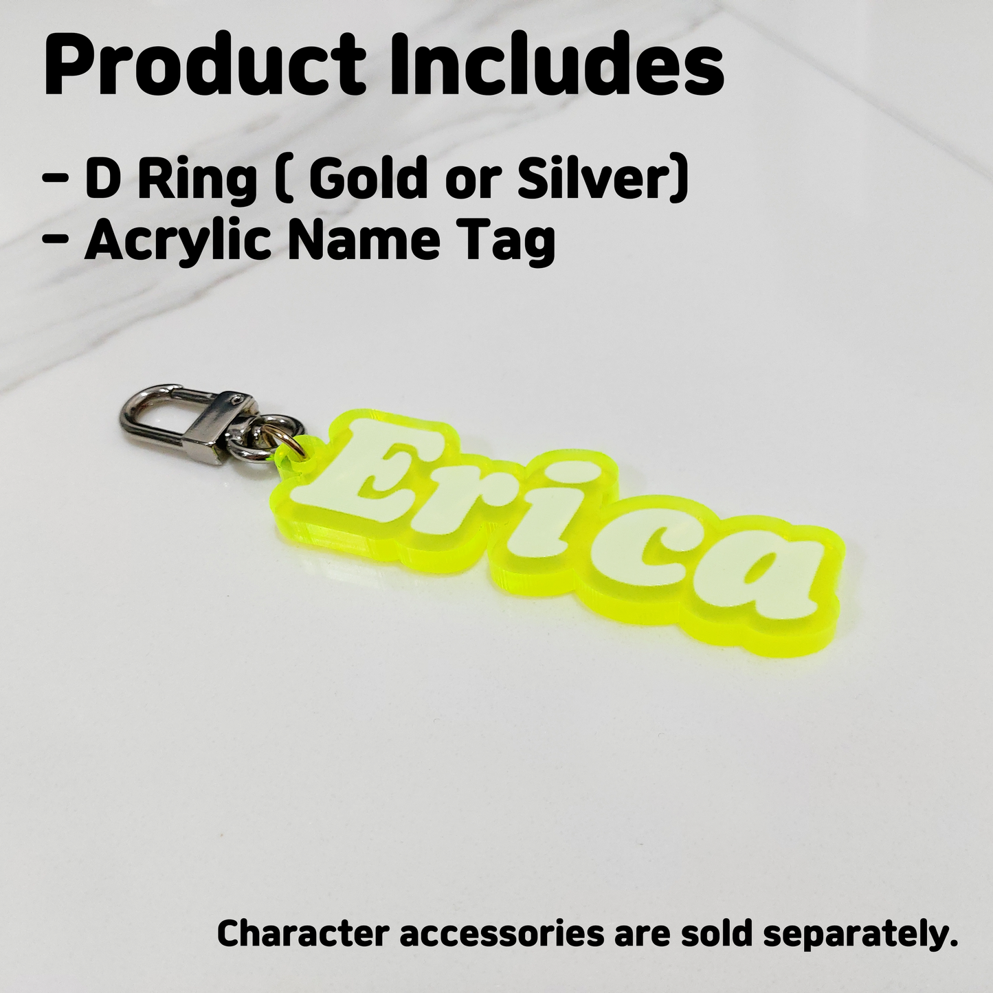 Personalised Name Keyrings