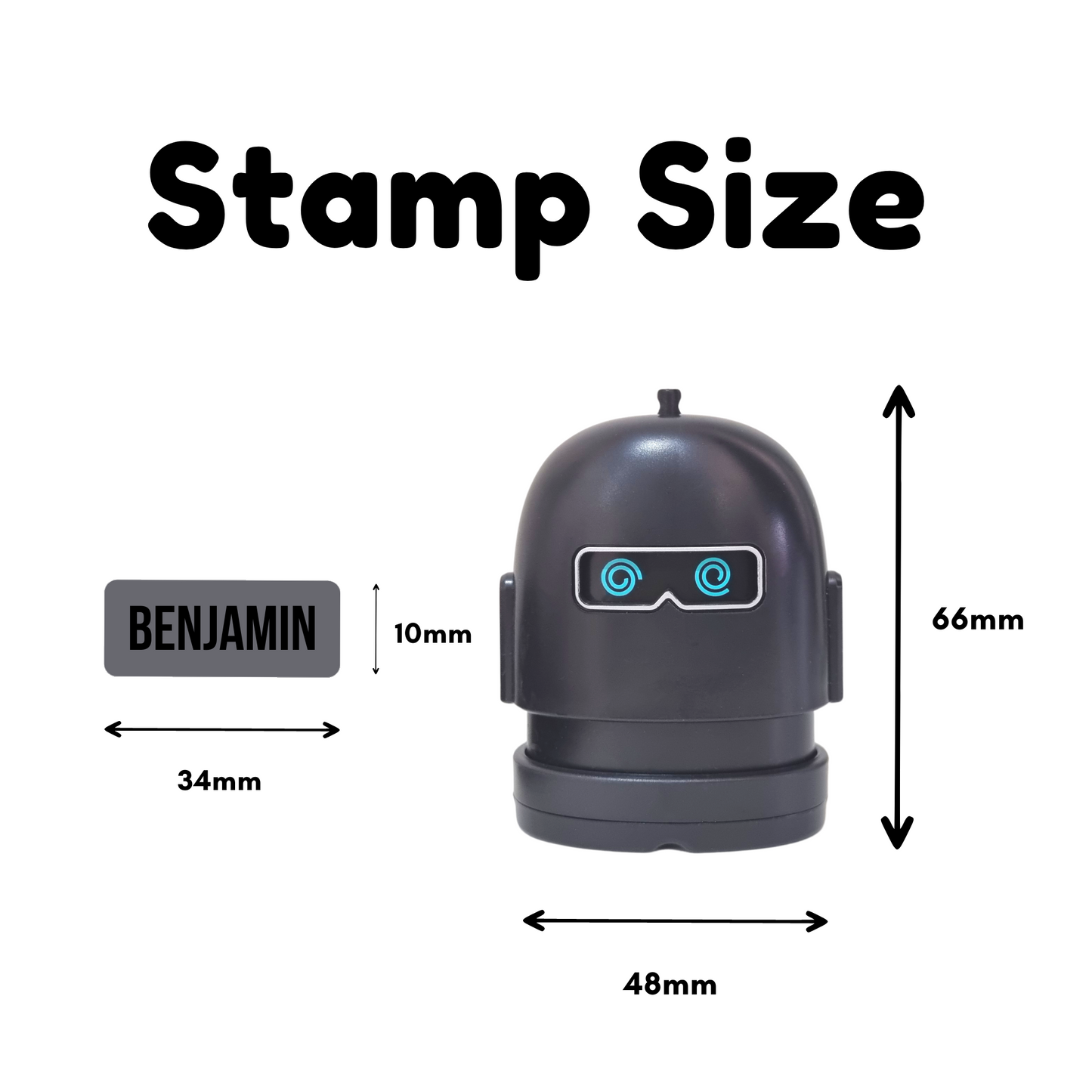 Robot Name Stamps
