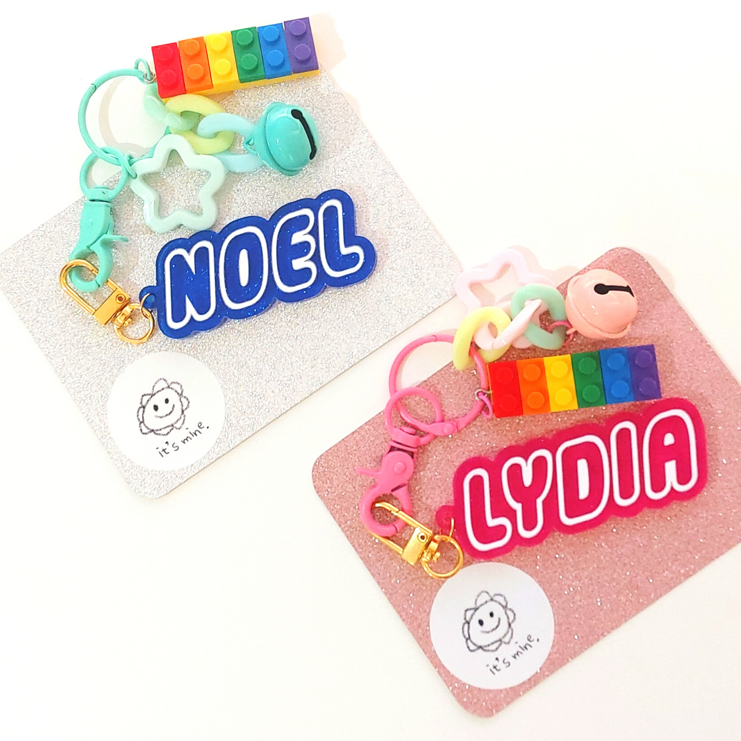 Personalised Name Keyrings