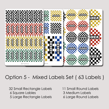 Checkerboard Labels Option5