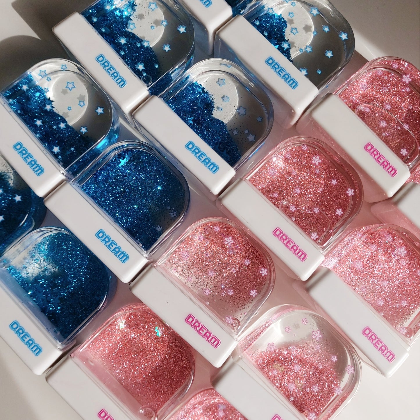 Glitter Globe Name Stamp