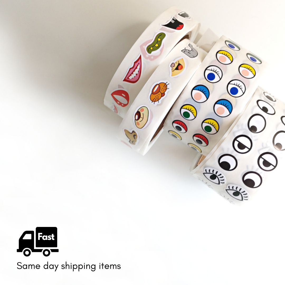 Eyes, Nose, Mouth Stickers