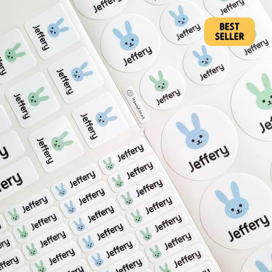 Bunny Name Labels